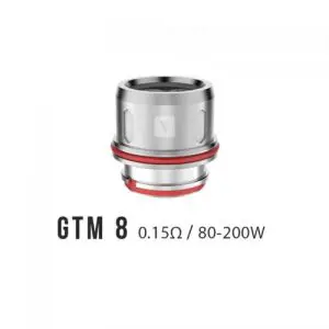 Vaporesso GTM 8 coil Core, 0.15 ohm for Cascade Tank, (3pcs/pack)