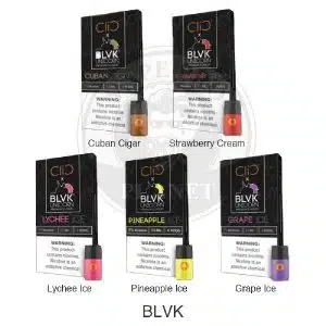 CLIC BLVK Salt Nic Oily Cartridge 4pcs/pack