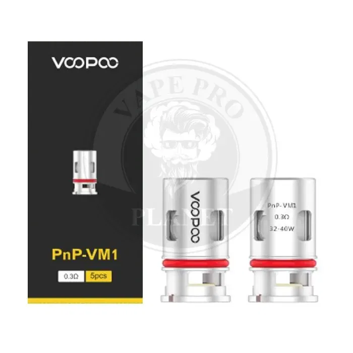 Voopoo Pnp VM1 Coil 0.3 ohm 5pcs/pack