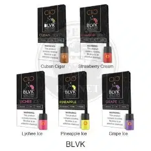 CLIC BLVK Salt Nic Oily Cartridge 4pcs/pack