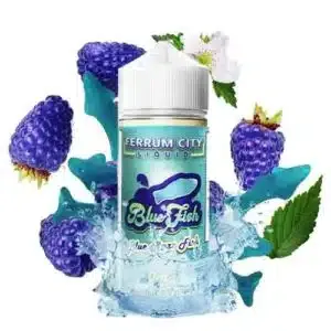 Blue Razz Fish 120ml - Ferrum City