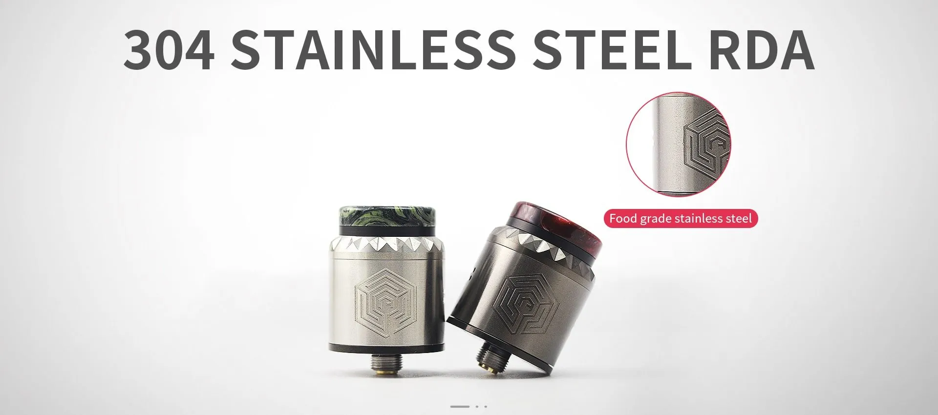 Advken Artha V2 RDA 304 Stainless