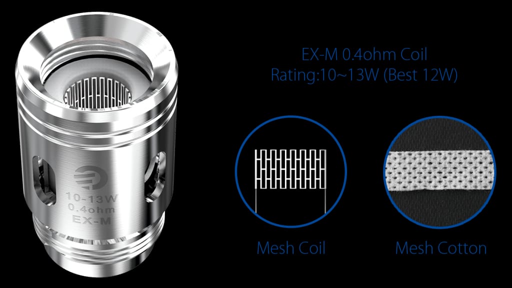 Joyetech EX-M 0.4ohm Mesh Head