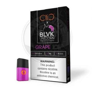 CLIC BLVK Salt Nic Oily Cartridge 4pcs/pack